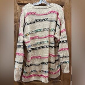Colorful Patterned Women's Sweater
